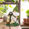 Cartoon Gnome Dwarf Statue Garden Lighting Waterproof